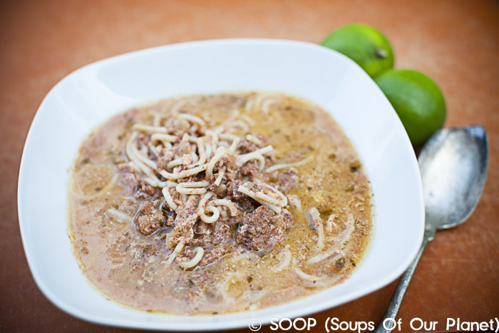 PERU: Sopa Minuta – SOOP: Soups Of Our Planet